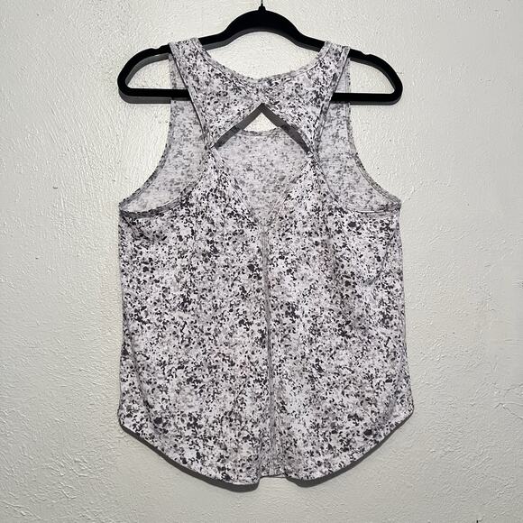 Athleta‎ Women's Breezy Printed Pullover Cutout Tank Top Size M - Picture 2 of 7